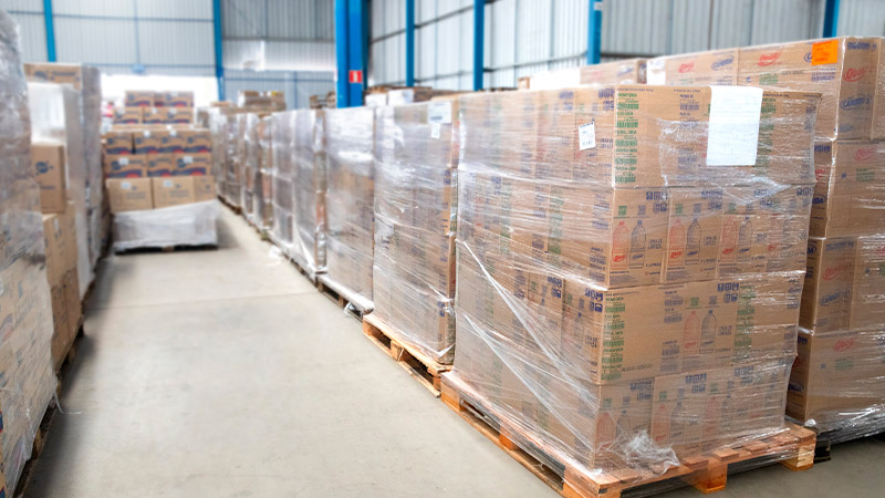 Armazenagem inteligente - imagem 1. RCA Transportes